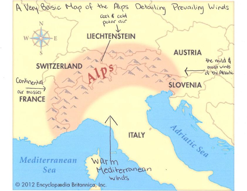 Switzerland Location In Europe Map
